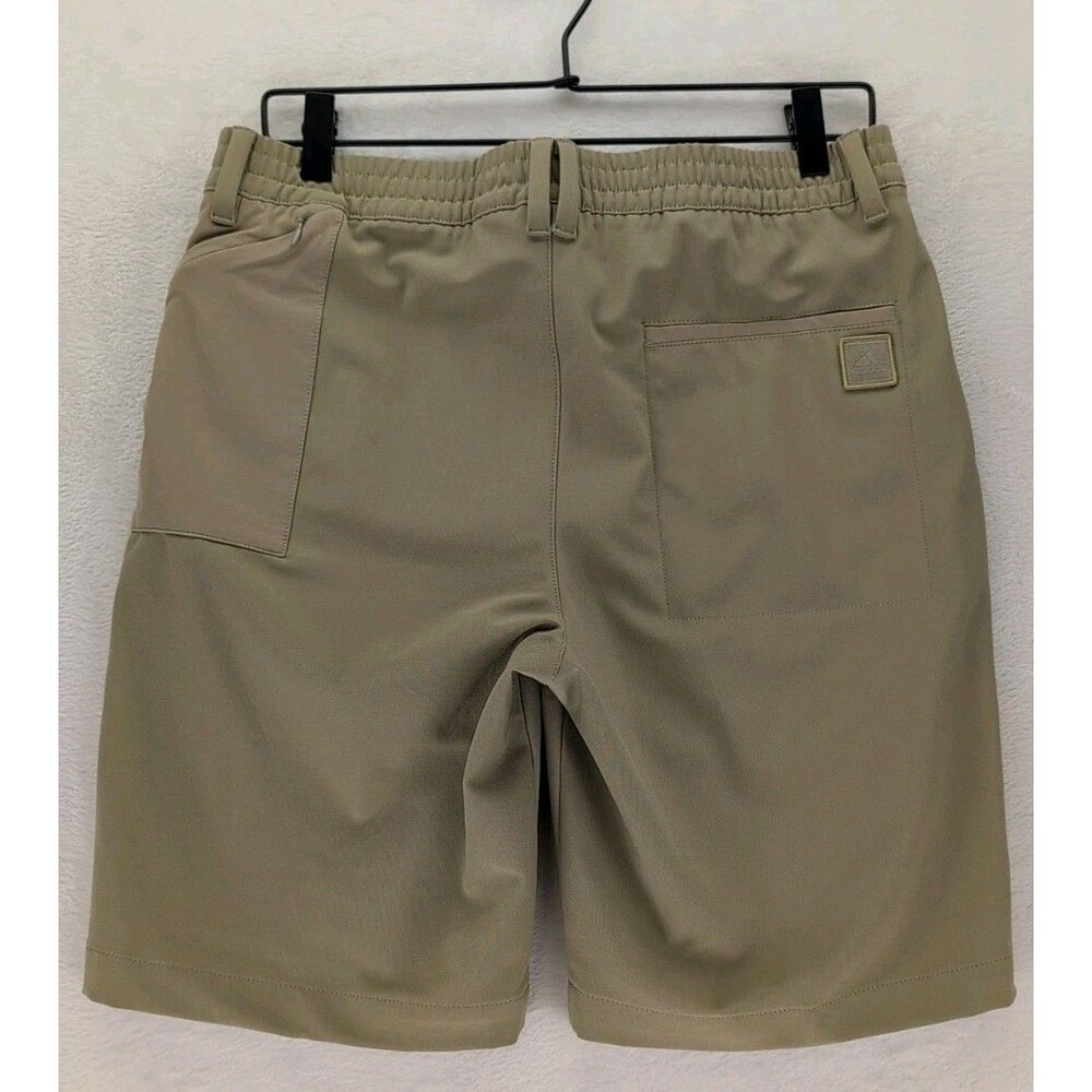 Adidas Performance Golf Shorts Flexible Waist Band Deep Pockets Men's 30 Tan - Picture 6 of 8